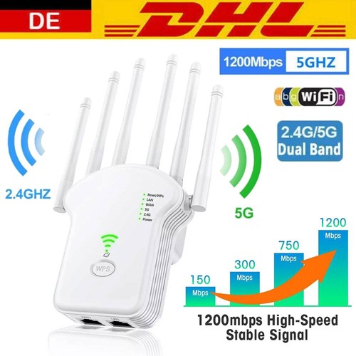 1200mbit wlan repeater - 1200mbit/s,