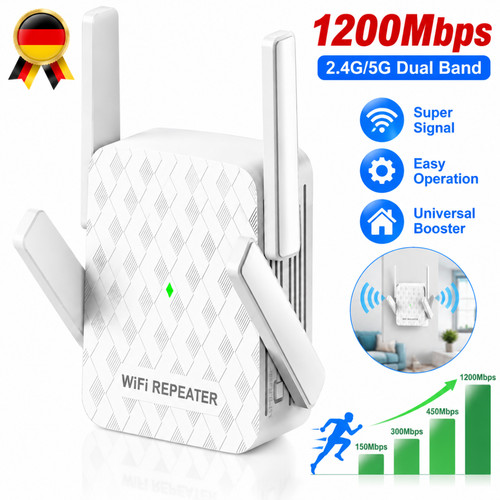1200mbit wlan repeater - 1200mbit/s,