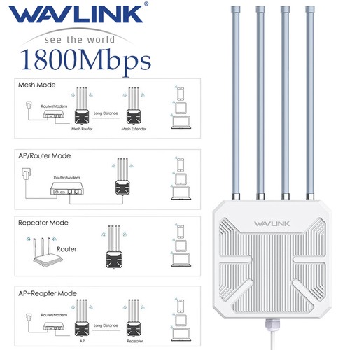 Ax1800 wifi extender - wifi, signal